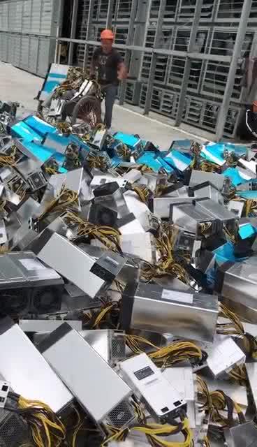 State-of-the-art bitcoin mining rigs operating efficiently in cold Norwegian climate